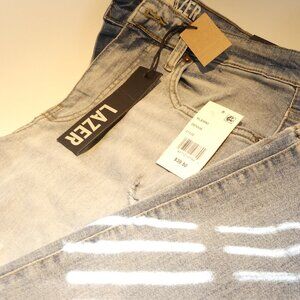 LAZER Men's Straight-Fit Jeans